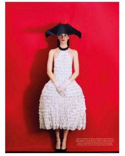 Milena Smit spotted in stylish look during appearance