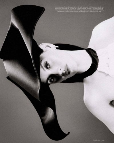 Milena Smit wearing stylish look at appearance 2025