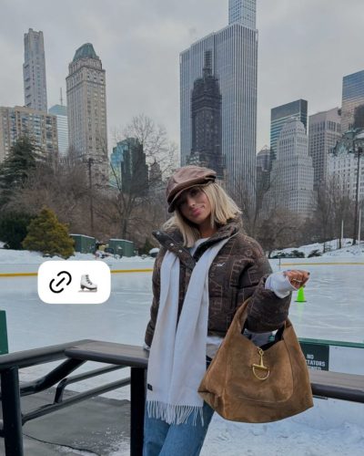 Miranda Hope turns heads in stylish look