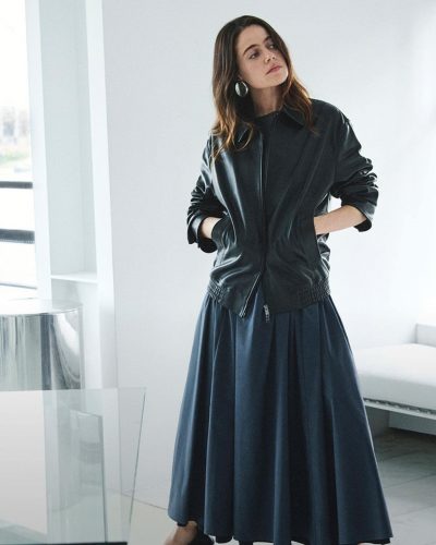 Molly Gordon wearing stylish look at appearance 2026