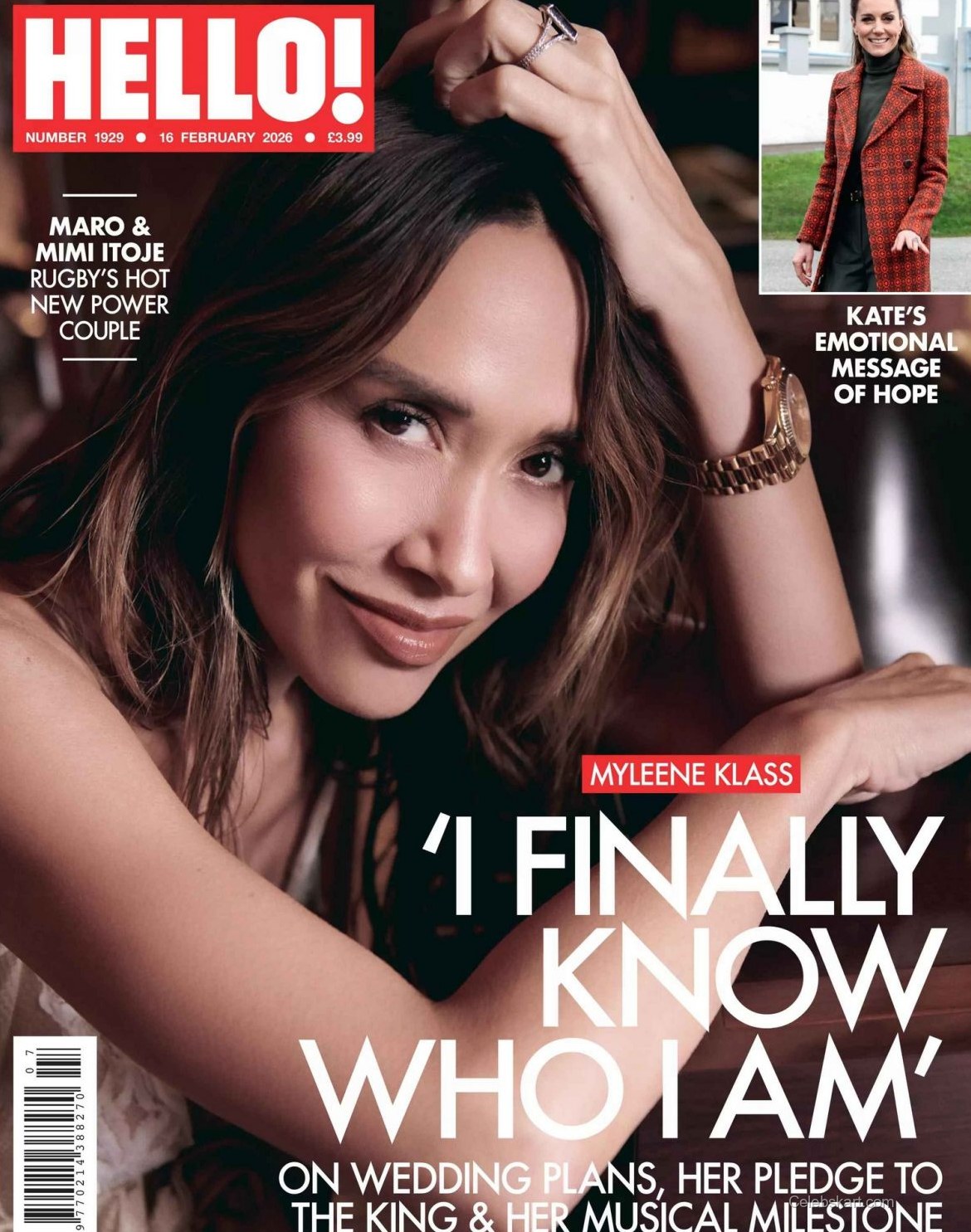 Myleene Klass in Hello Magazine UK, February 2026 1