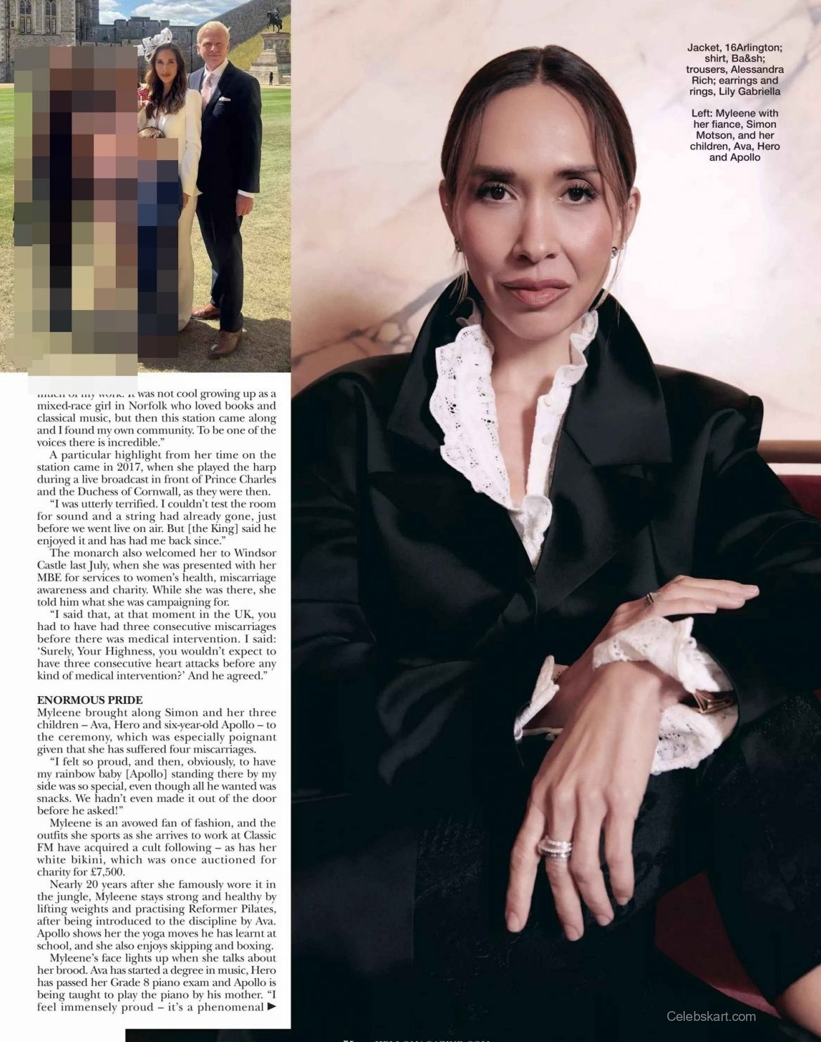 Myleene Klass in Hello Magazine UK, February 2026 4