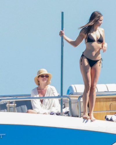 Nina Dobrev turns heads in bikini