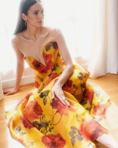 Nina Dobrev looks stunning in photoshoot look