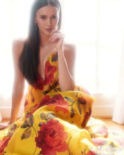 Nina Dobrev spotted in photoshoot look during appearance