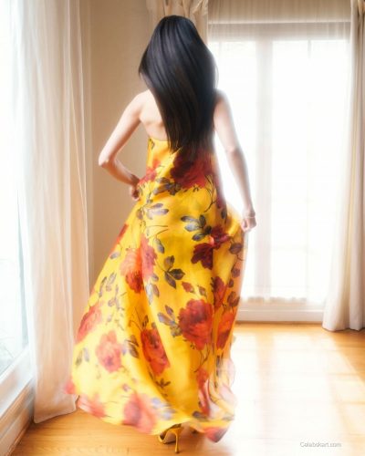 Nina Dobrev turns heads in photoshoot look