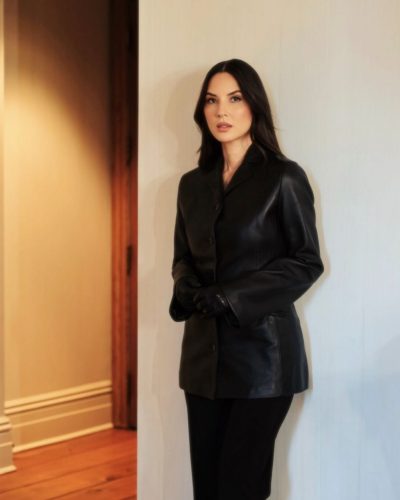 Olivia Munn showcases stylish look