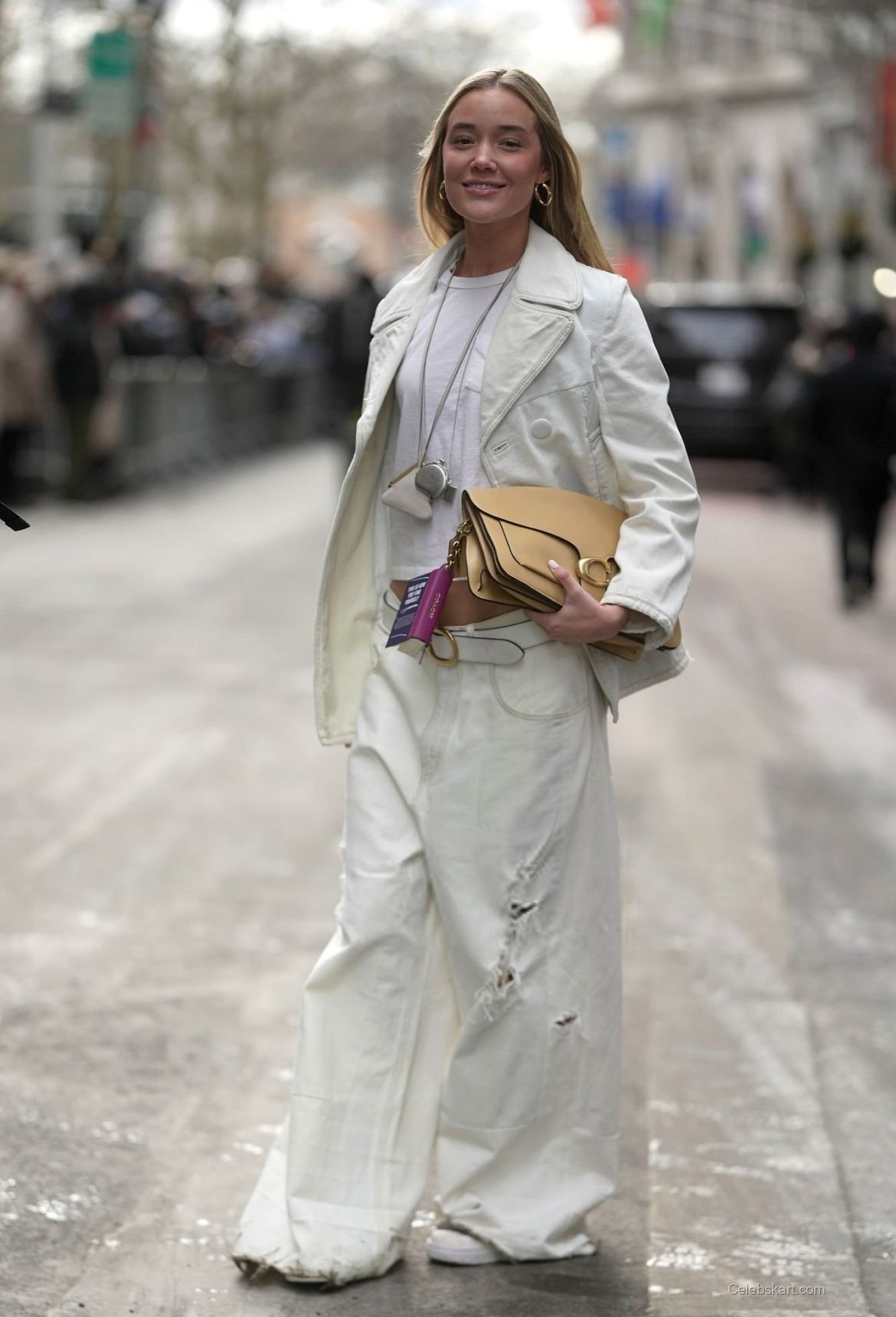 Olivia Ponton Arrives at Coach NYFW Show, February 2026 4