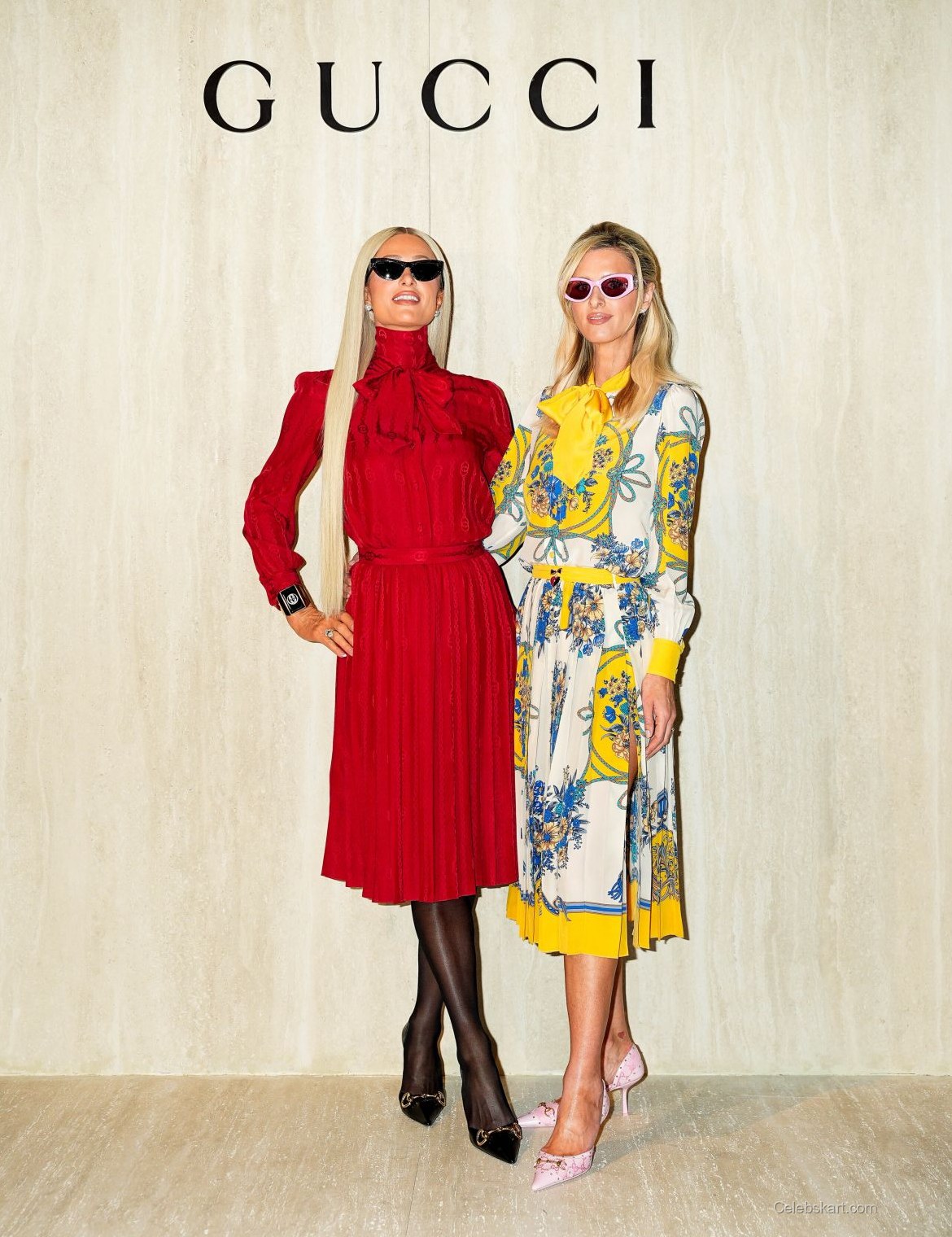 Paris and Nicky Hilton at Gucci FW26 Show, February 2026 1
