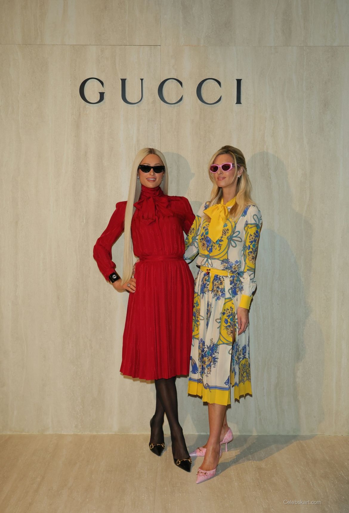 Paris and Nicky Hilton at Gucci FW26 Show, February 2026 2