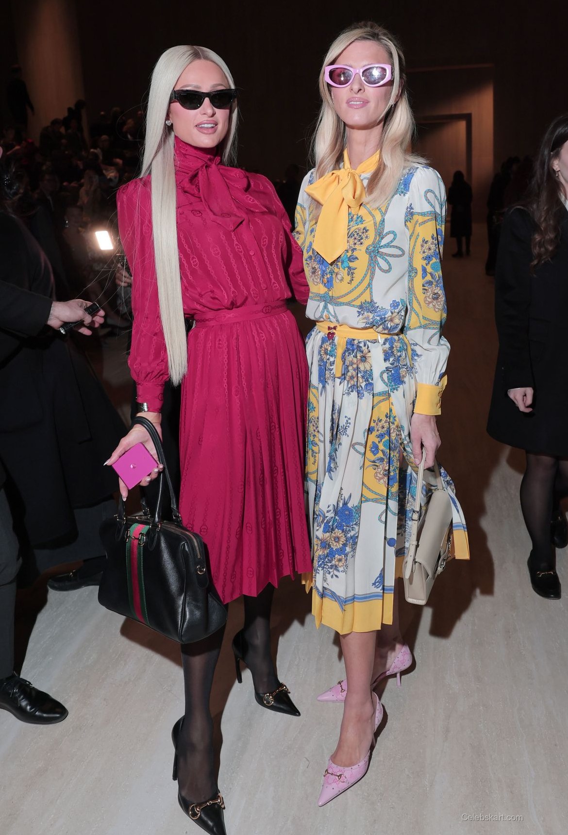 Paris and Nicky Hilton at Gucci FW26 Show, February 2026 3