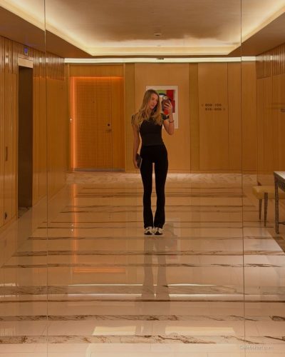 Penny Lane showcases stylish look