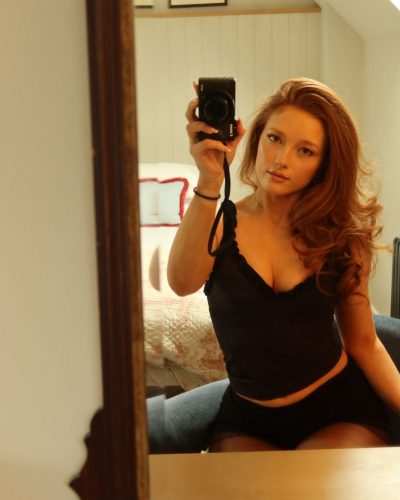 Phoebe Ginger turns heads in stylish look