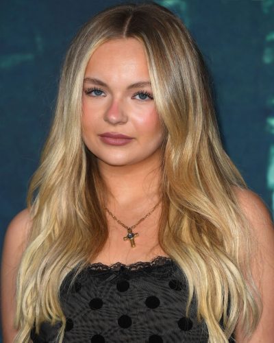 Pressley Hosbach spotted in stylish look during premiere