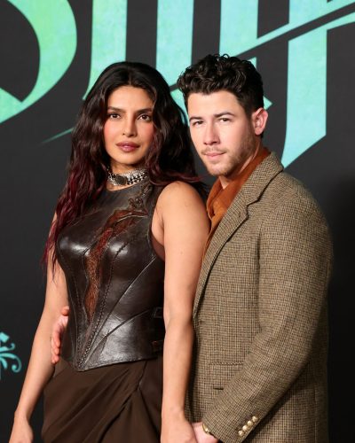 Priyanka Chopra wearing stylish look at premiere 
