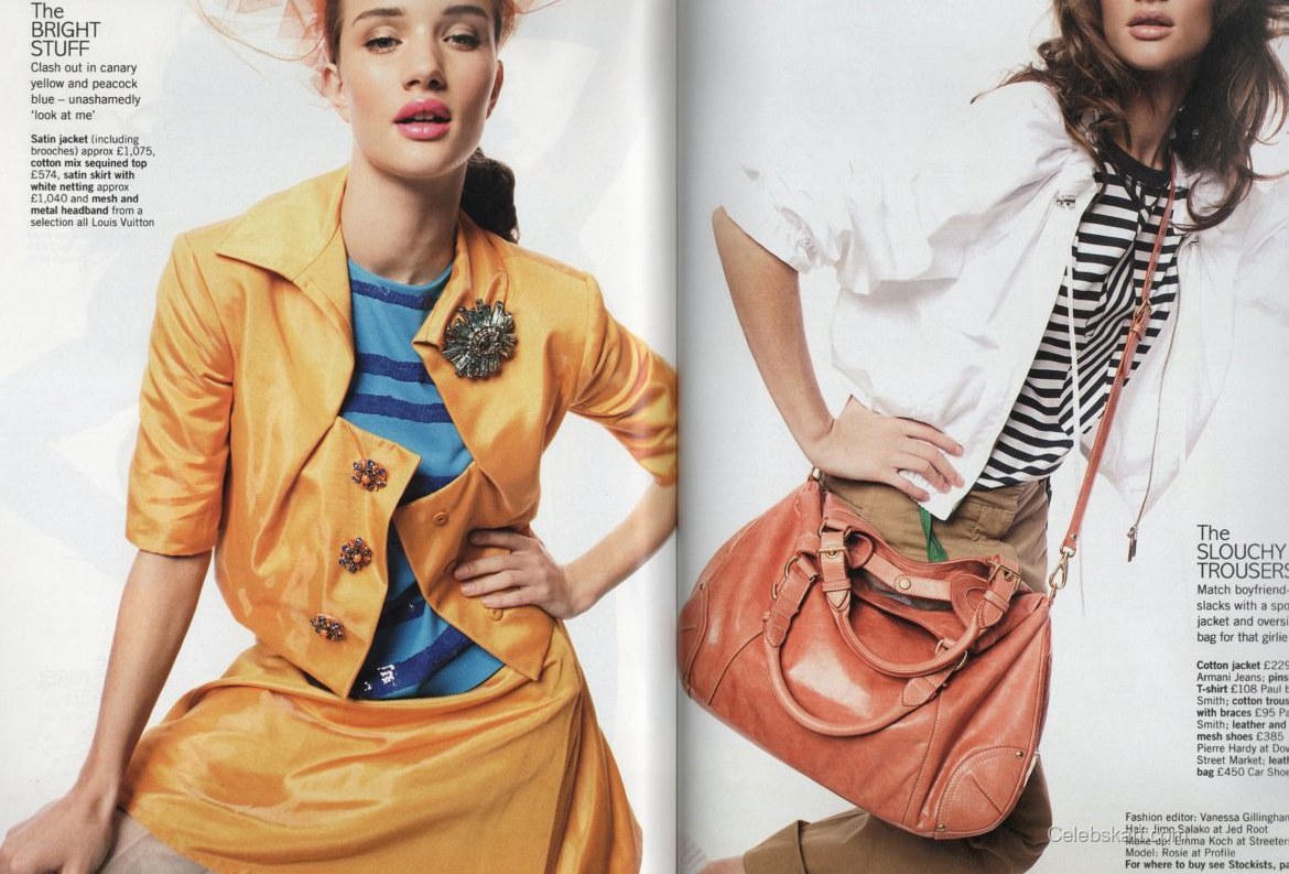 Rosie Huntington Whiteley Glamour UK 2008 2