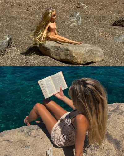 Sara Crumbleleg spotted in stylish look during Instagram post