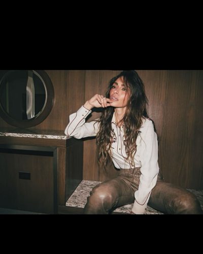 Sarah Shahi wearing stylish look at Instagram post 2026