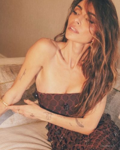 Sarah Shahi wearing blazer at Instagram post 2026