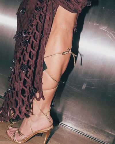 Sarah Shahi turns heads in blazer