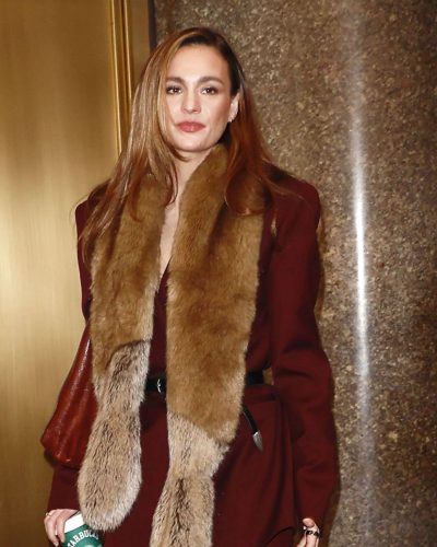 Sophie Skelton Leaves NBC Studios New York