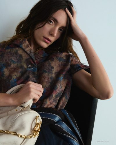 Stacy Martin showcases magazine look