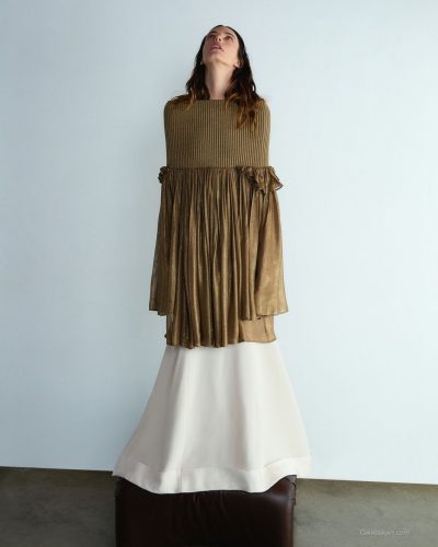 Stacy Martin turns heads in magazine look