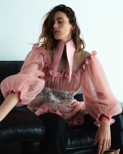 Stacy Martin looks stunning in magazine look