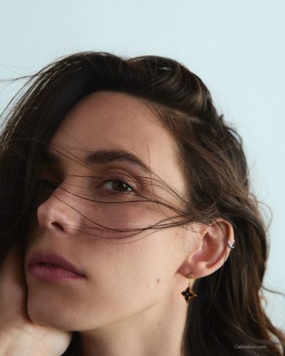 Stacy Martin turns heads in magazine look