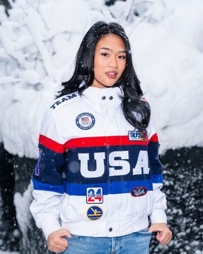 Sunisa Lee spotted in stylish look during appearance