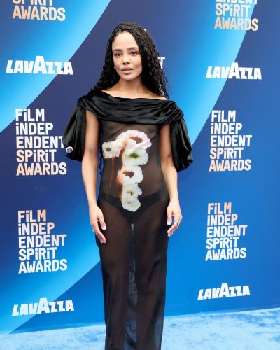 Tessa Thompson stuns in stylish look at awards 2026