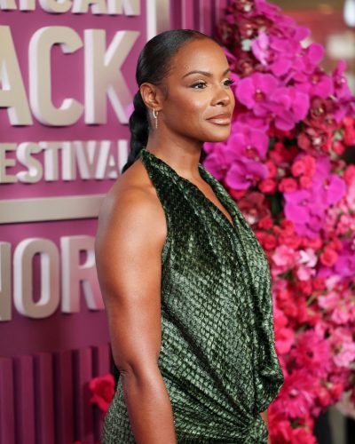 Tika Sumpter showcases stylish look