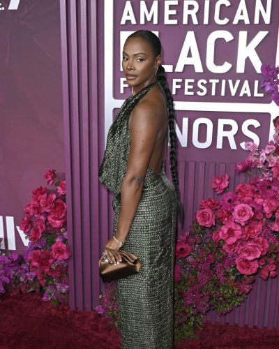 Tika Sumpter stuns in stylish look at appearance 2026