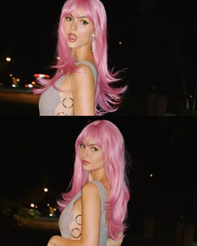 Victoria Justice showcases stylish look