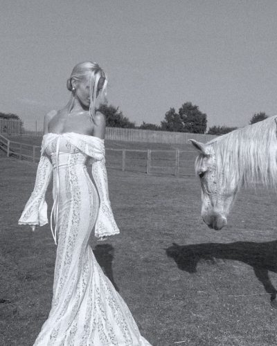 Victoria Turner spotted in stylish look during Instagram post