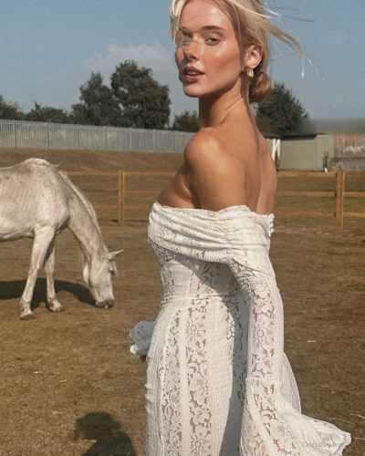 Victoria Turner turns heads in stylish look