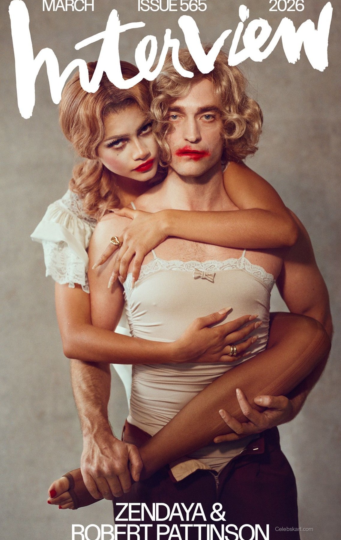 Zendaya Robert Pattinson Interview Magazine February 2026 1