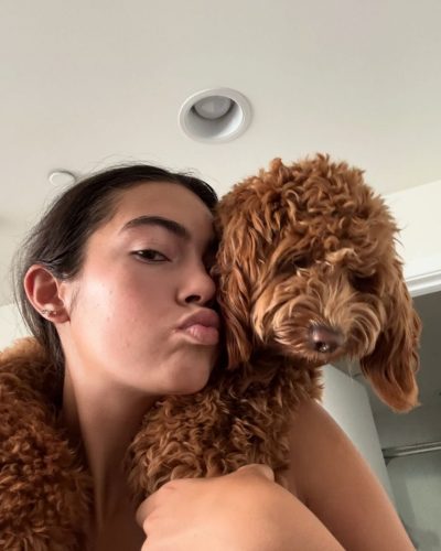 Alana Kern showcases stylish look