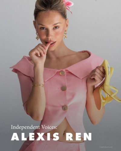 Alexis Ren stuns in stylish look at appearance 2026