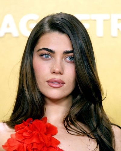 Amelie Zilber spotted in stylish look during awards