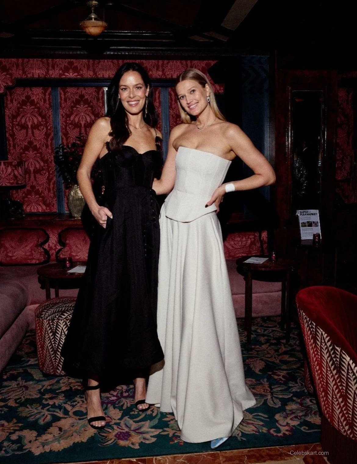 Ana Ivanovic Toni Garrn Wow In Chic Styles At Paris Diner, March 2026 1