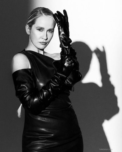 Anna Camp Black Dress At Fault Magazine Shoot 2026 5