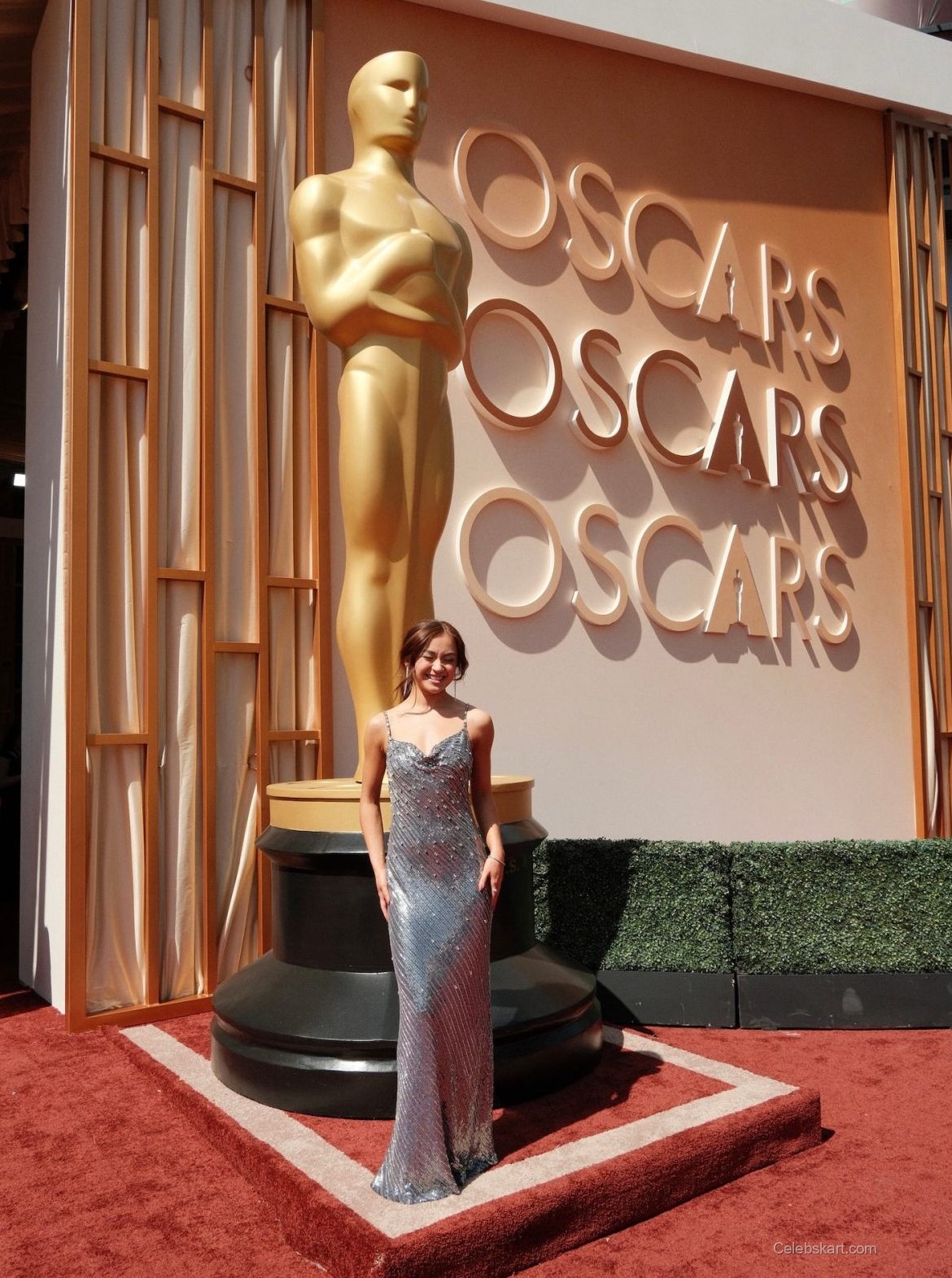 Anna Cathcart Oscars Prep BTS for Cosmo, March 2026 5