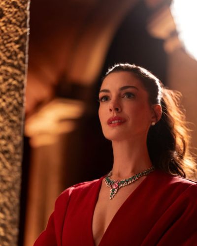 Anne Hathaway At Bvlgari Oscars Party 2026