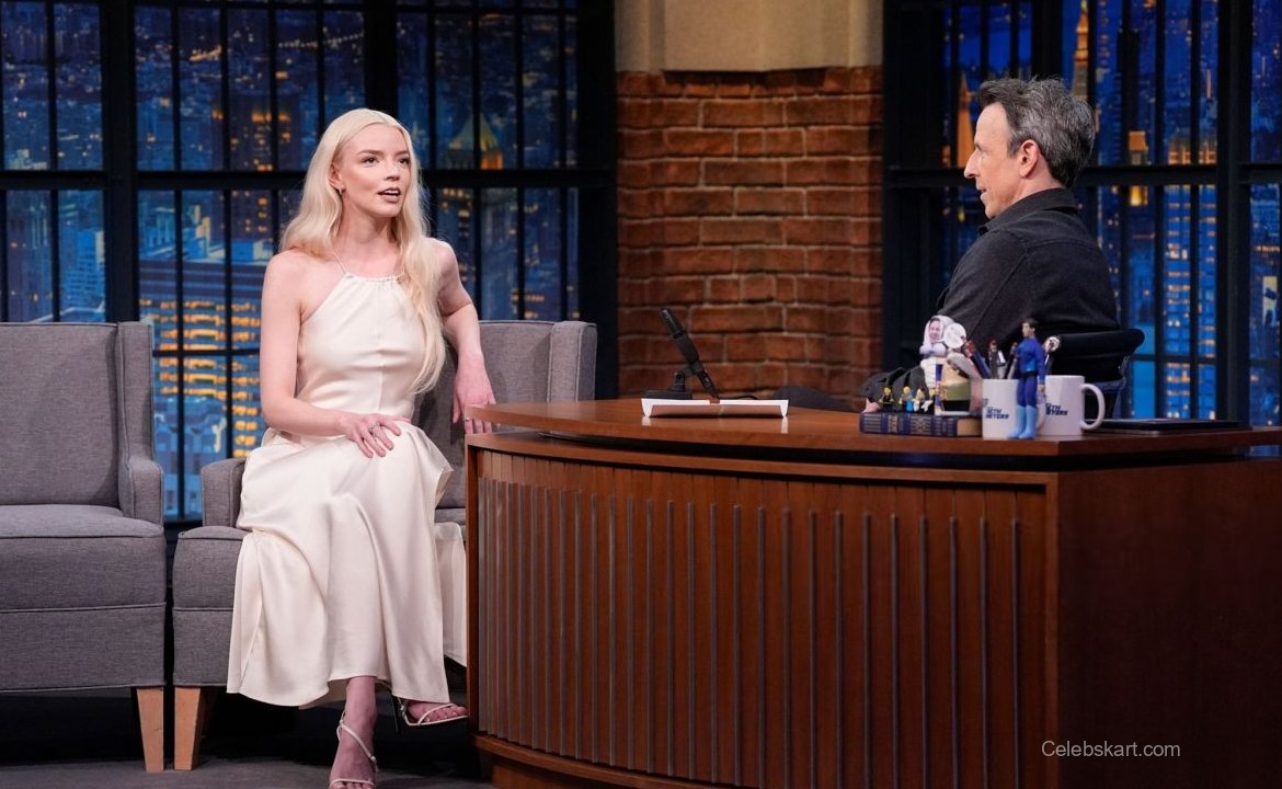 Anya Taylor Joy on Seth Meyers Show, 2026 1