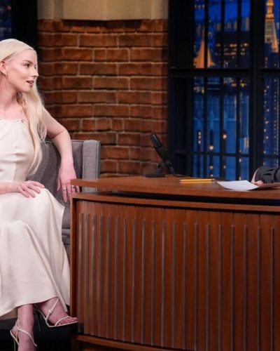 Anya Taylor spotted in stylish look during appearance