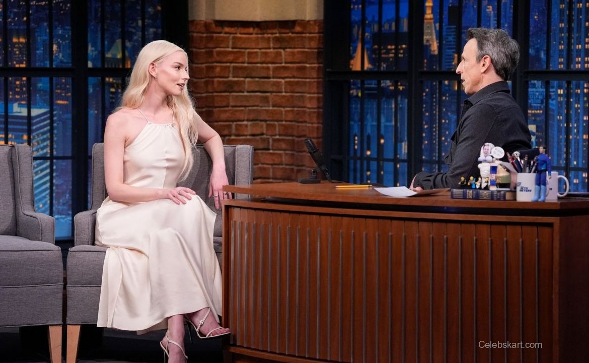 Anya Taylor Joy on Seth Meyers Show, 2026 5