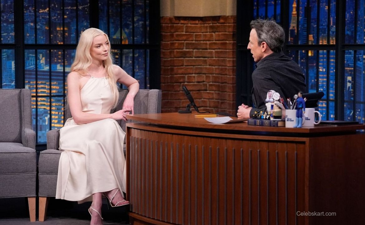 Anya Taylor Joy on Seth Meyers Show, 2026 6