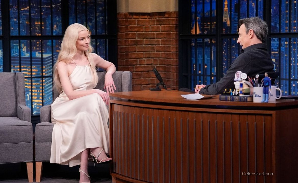 Anya Taylor Joy on Seth Meyers Show, 2026 7