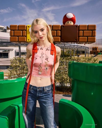 Anya Taylor-joy’s Stunning Look At Super Mario Premiere 2023 2